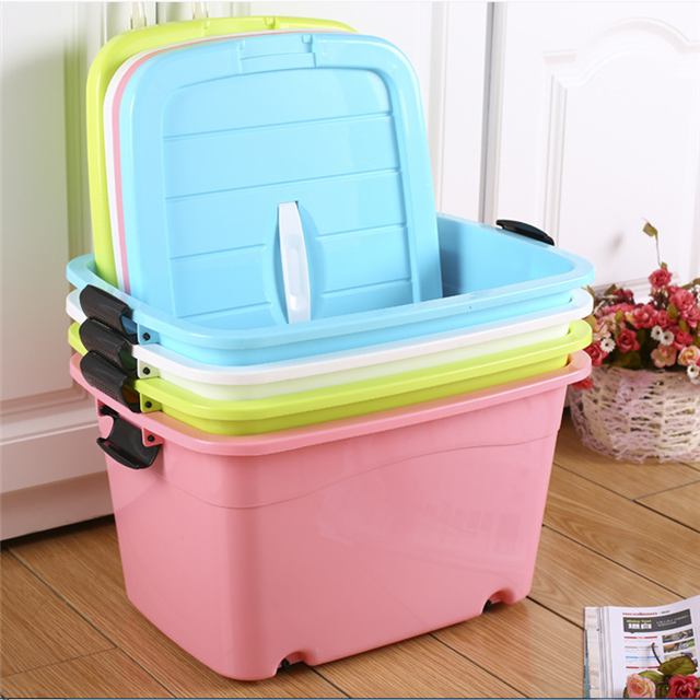 2018 New Wholesale Promotional High Quality Plastic Storage Box With