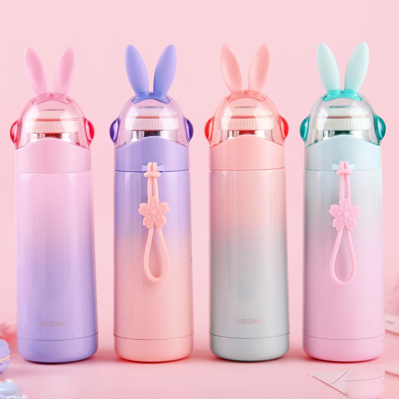 Download Creative Cartoon 304 Stainless Steel 4 Color Thermos Bottle Thermos Cup Seal Hot Water Bottle ...