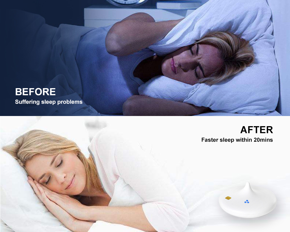 ToSleep Smart Portable Sleep Aid Blue Light Therapy Sleep Device For Insomnia Improve Sleep